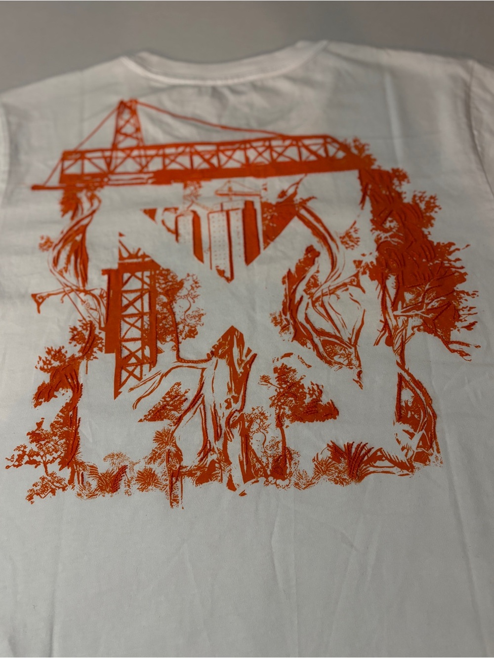 Off-White City Nature Regular T-Shirt White Orange Men’s M NWT